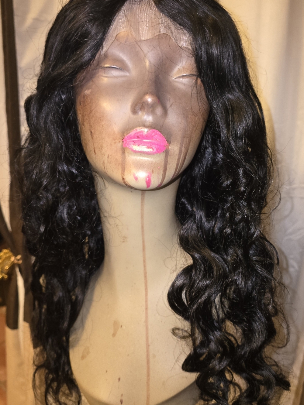 NWOT Natural Soft Drawstring BodyWavy Lace Front Wig